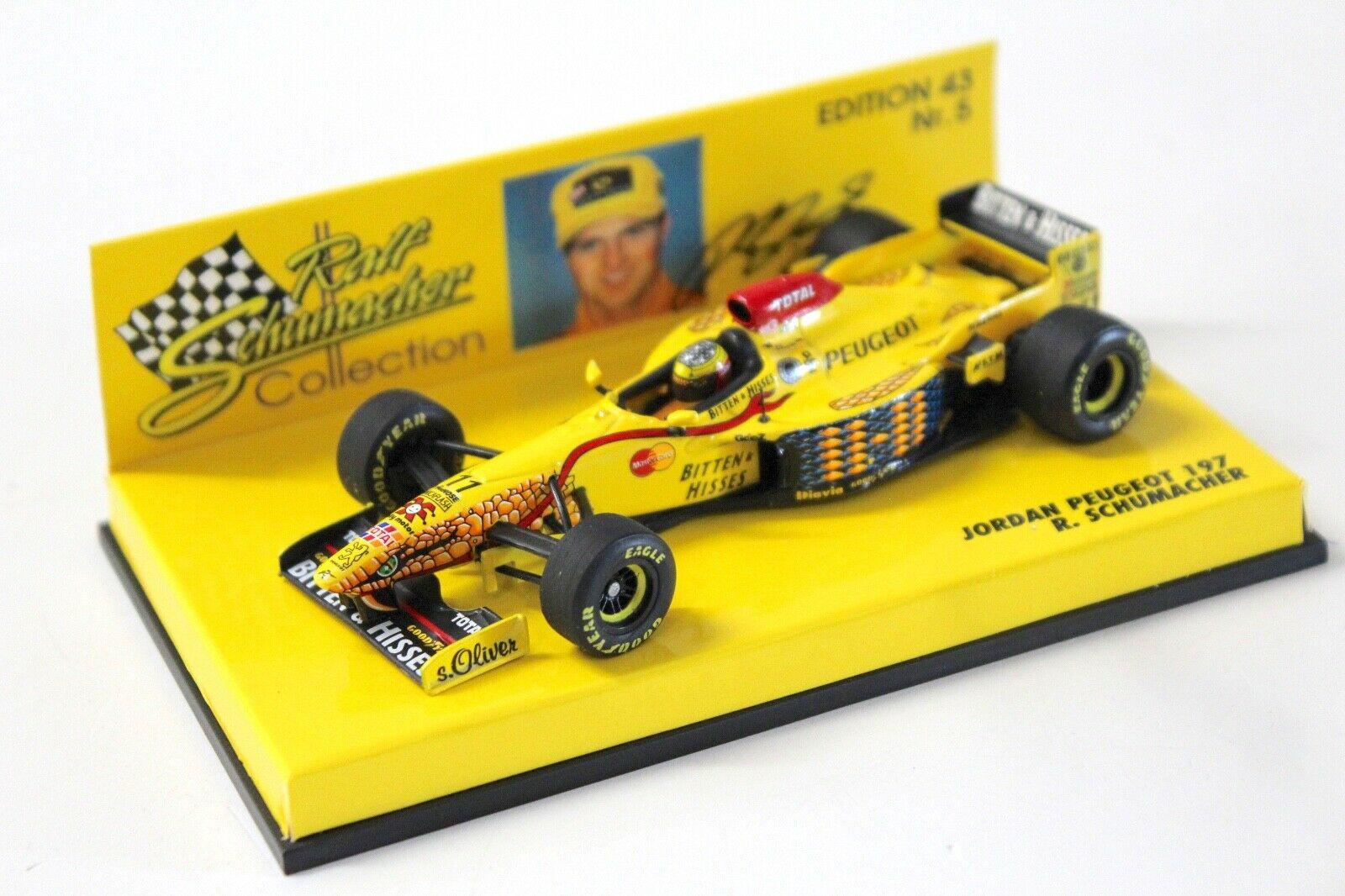 1:43 Minichamps F1 Jordan Peugeot 197 R.Schumacher #11