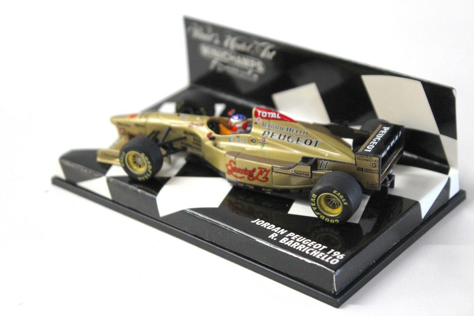 1:43 Minichamps F1 Jordan Peugeot 196 M.Barrichello #11