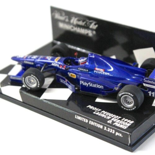 1:43 Minichamps Prost Peugeot 1998 Launch O.Panis #11