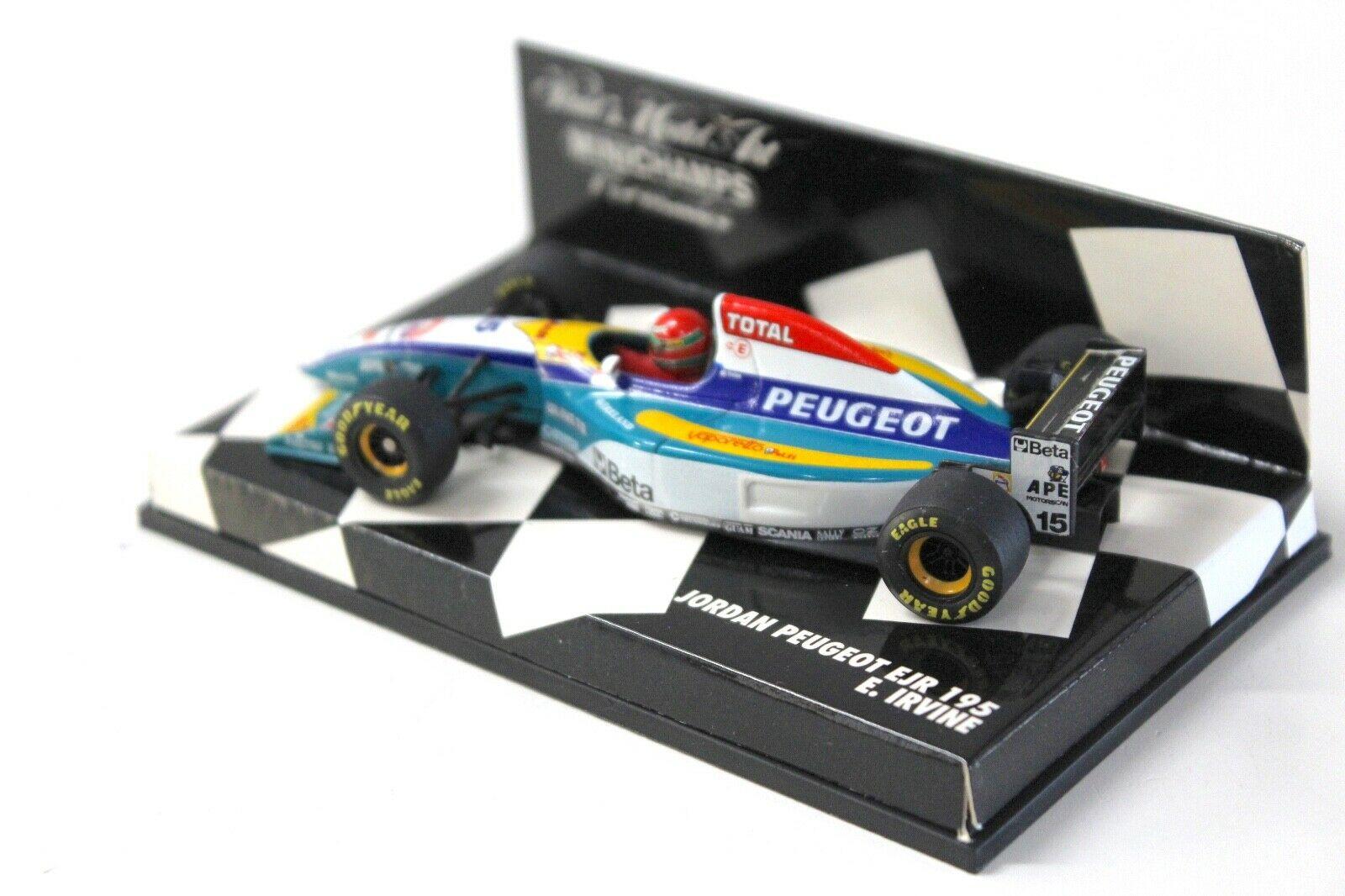 1:43 Minichamps Jordan Peugeot EJR 195 E.Irvine #15