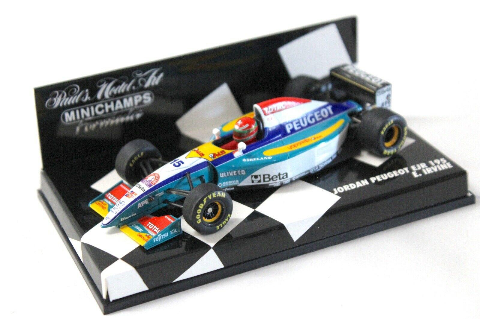 1:43 Minichamps Jordan Peugeot EJR 195 E.Irvine #15