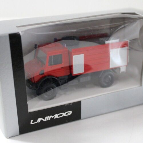 1:87 Busch Mercedes Unimog U5023 Feuerwehr red DEALER VERSION