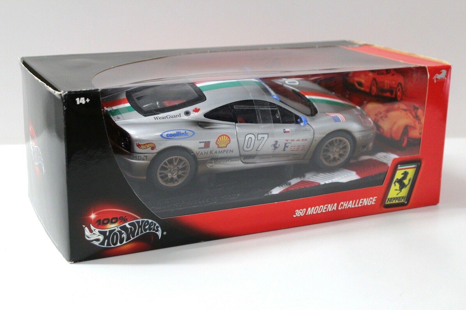 1:18 Hot Wheels Ferrari 360 Modena Challenge #07