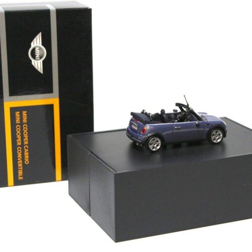 1:43 Minichamps Mini Cooper R52 Convertible Cool blue DEALER VERSION