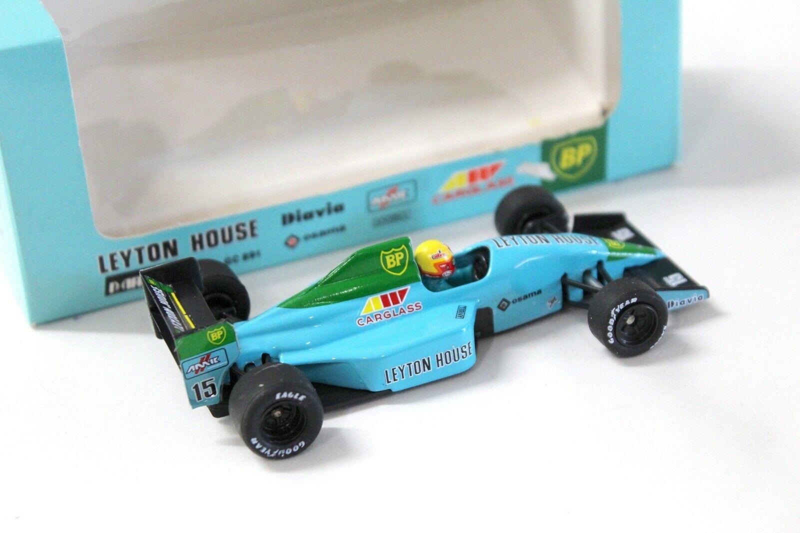 1:43 Onyx Leyton House Judd GC891 Gugelman #15 blue