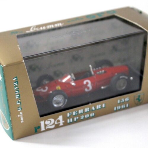 1:43 Brumm Ferrari 156 Shark Nose HP200 red #3 1961 red