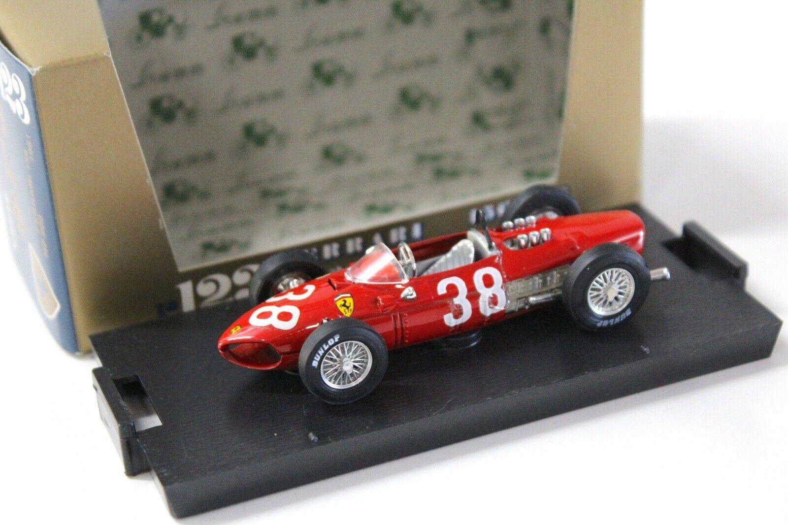 1:43 Brumm Ferrari 156 Shark Nose HP200 red #38 1961