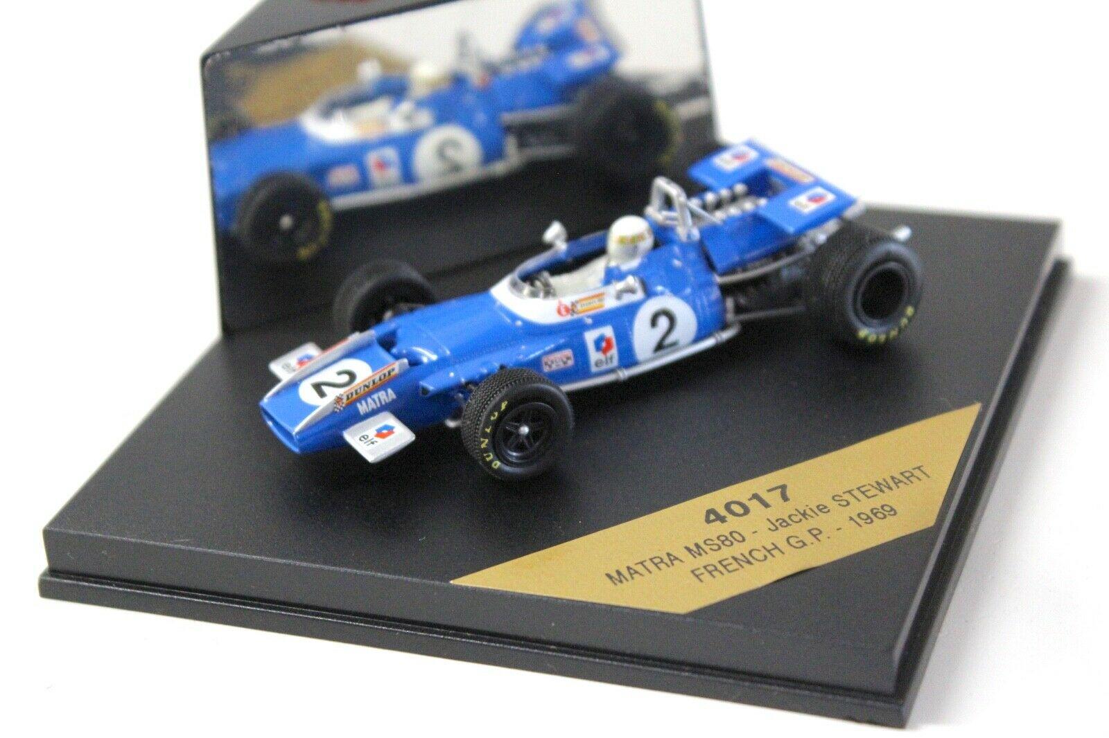 1:43 Quartzo Matra MS80 STEWART French GP 1969 #2