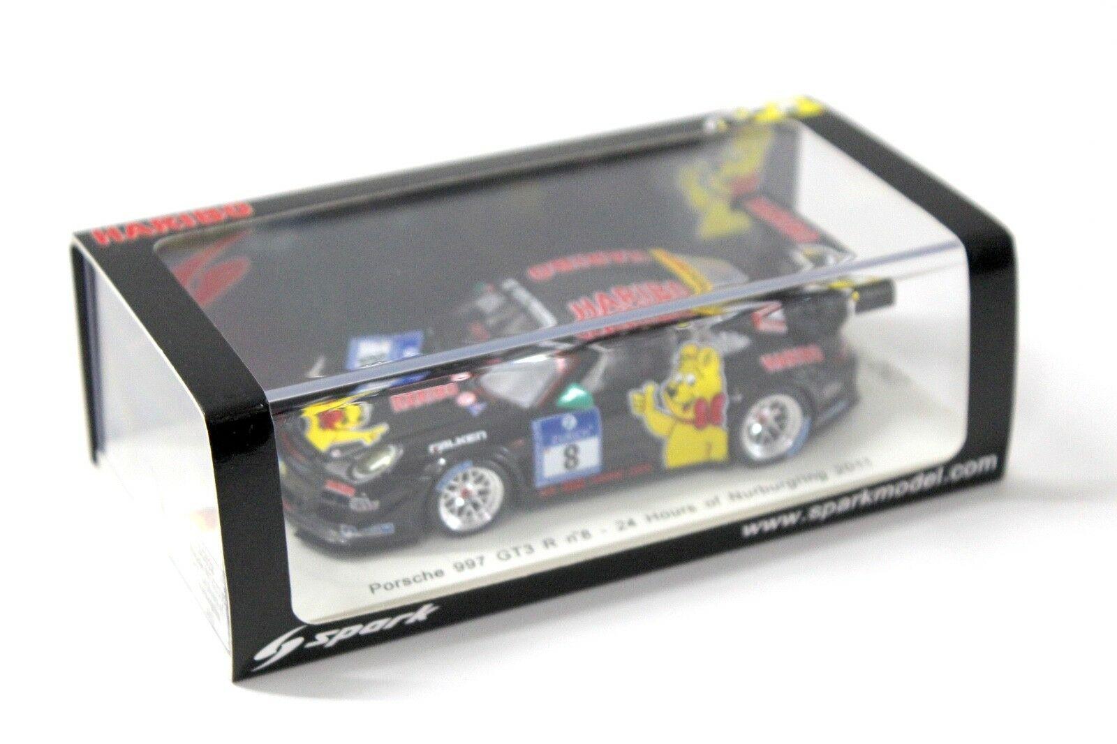 1:43 Spark Porsche 911 GT3 R 24h 2011 HARIBO #8