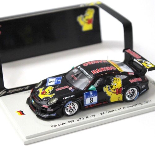 1:43 Spark Porsche 911 GT3 R 24h 2011 HARIBO #8
