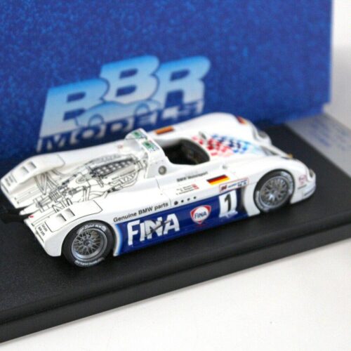 1:43 BBR BMW V12 24h Le Mans 1998 #1 Stuck/ Soper white