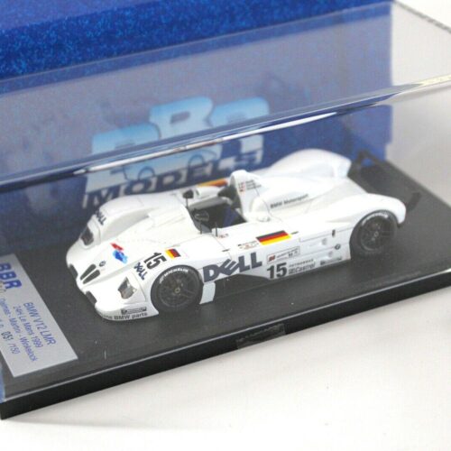 1:43 BBR BMW V12 LMR 24h Le Mans 1999 Winner #15 Dalmas white