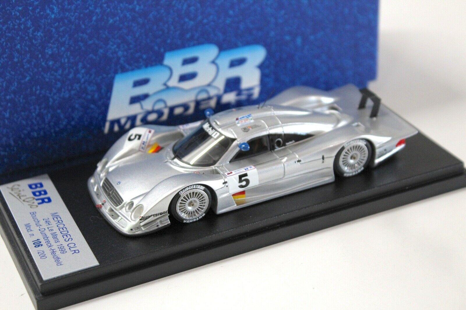 ID 50003 orig.jpg 1:43 BBR Mercedes CLR-GTP 24h Le Mans 1999 #5 silver
