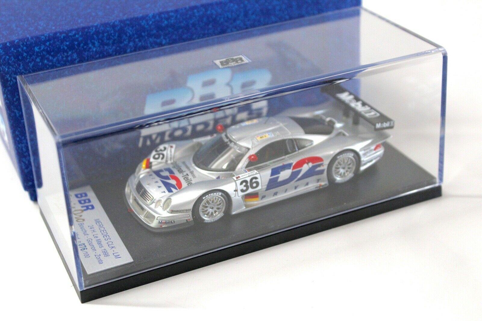 1:43 BBR Mercedes CLK-LM 24h Le Mans 1998 Bouchet #36