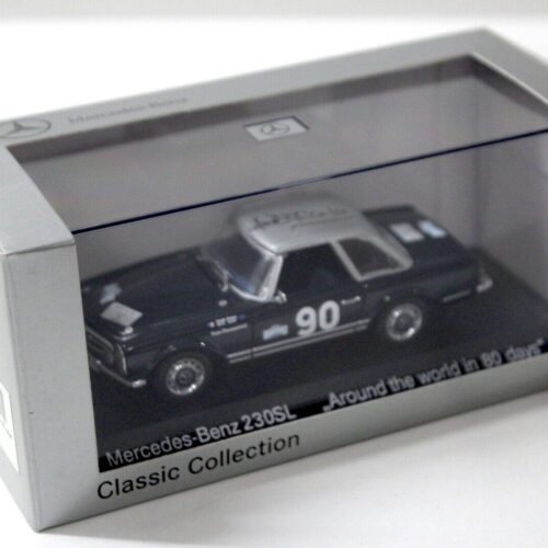 1:43 Minichamps Mercedes 230SL 80 Days Picasso DEALER VERSION