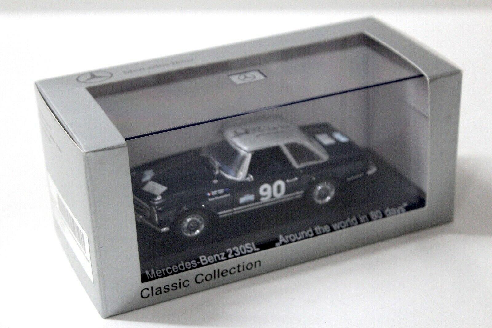 1:43 Minichamps Mercedes 230SL 80 Days Picasso DEALER VERSION