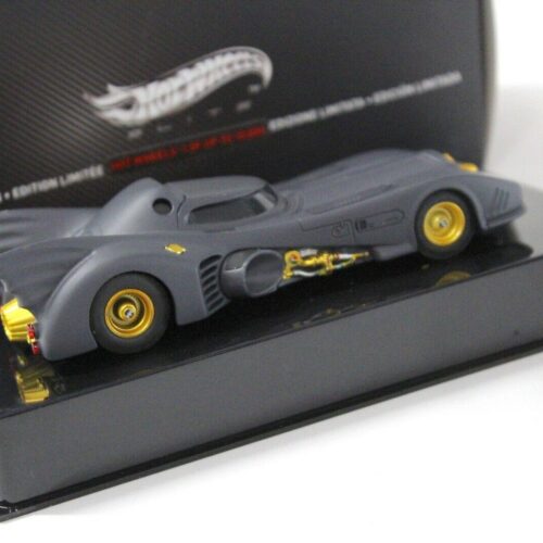 1:43 Hot Wheels Elite Batman Batmobile 1989 black