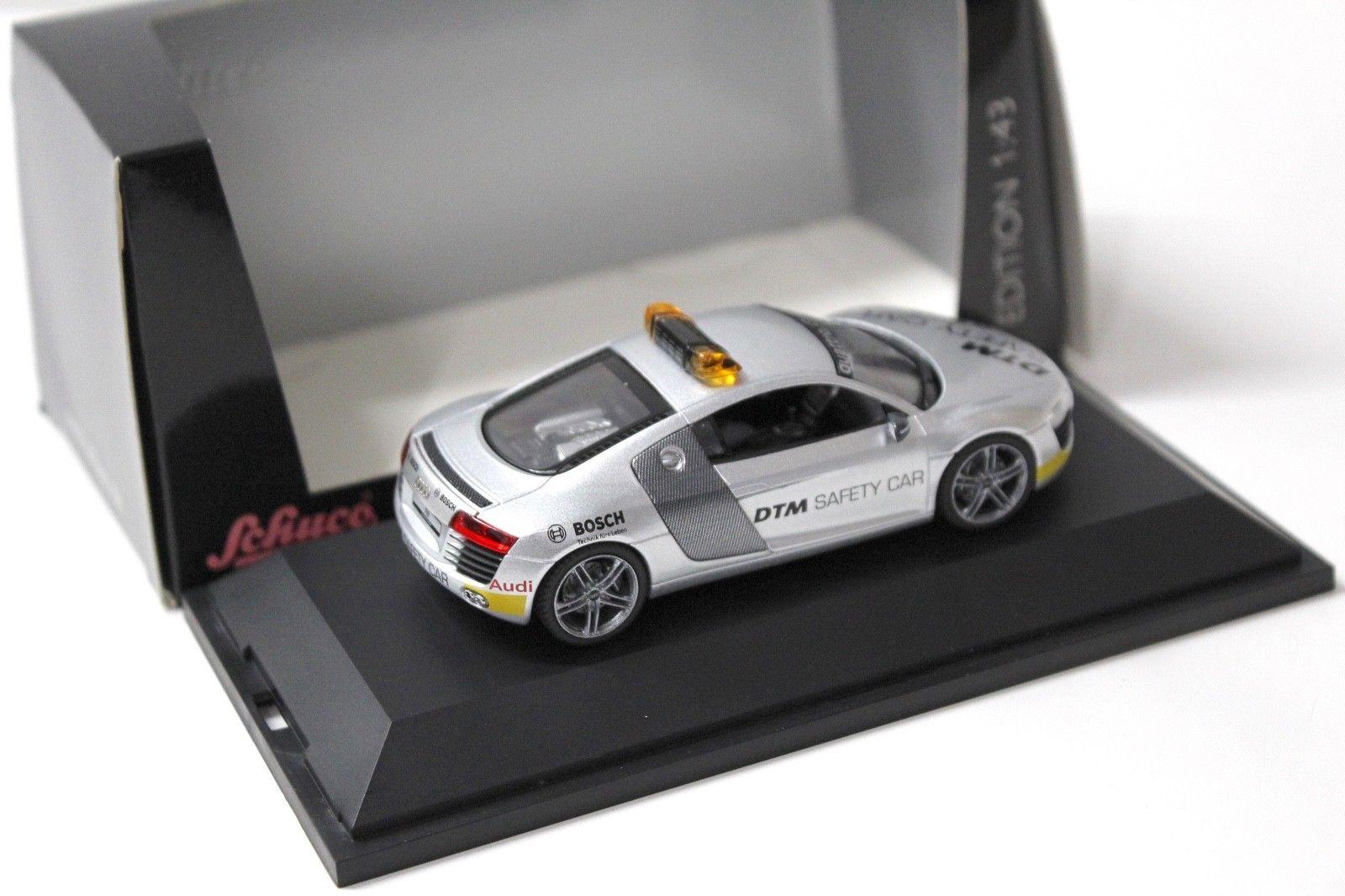 1:43 Schuco Audi R8 Safety Car DTM 2008 silver