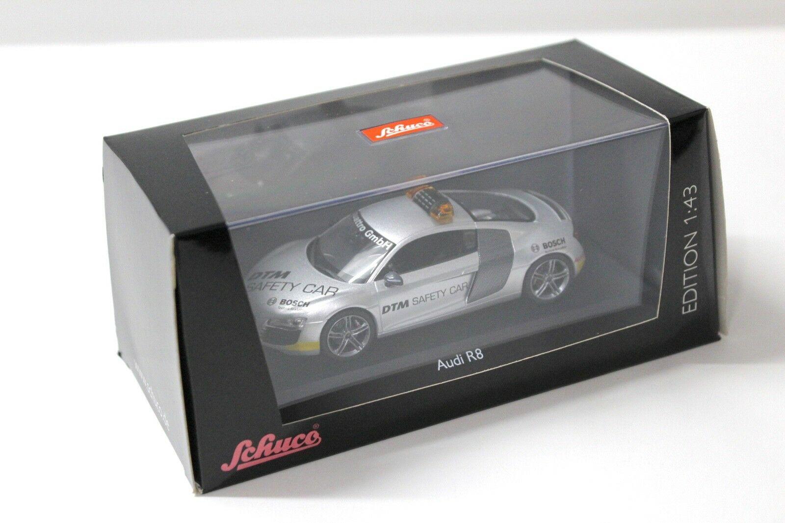 1:43 Schuco Audi R8 Safety Car DTM 2008 silver