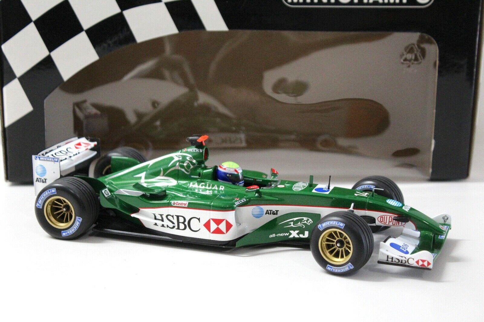 1:18 Minichamps Jaguar Racing R4 M.Webber 2003 F1