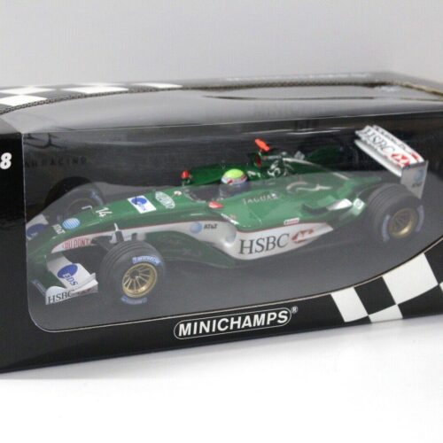 1:18 Minichamps Jaguar Racing R4 M.Webber 2003 F1