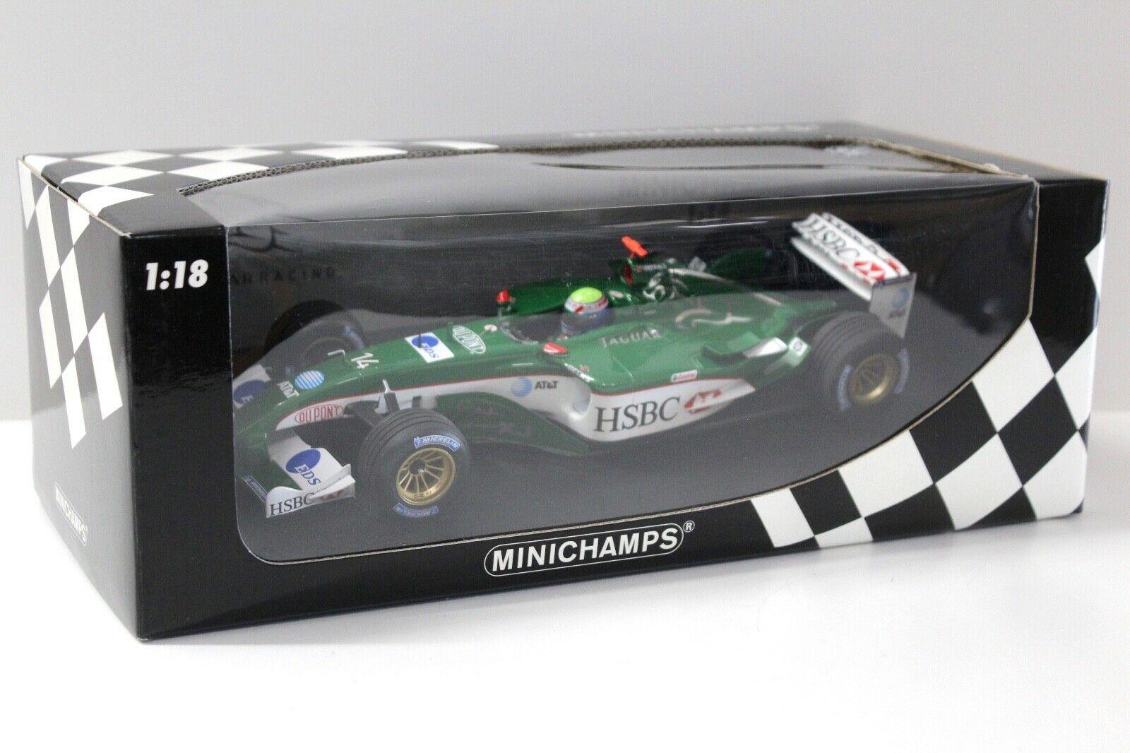 1:18 Minichamps Jaguar Racing R4 M.Webber 2003 F1