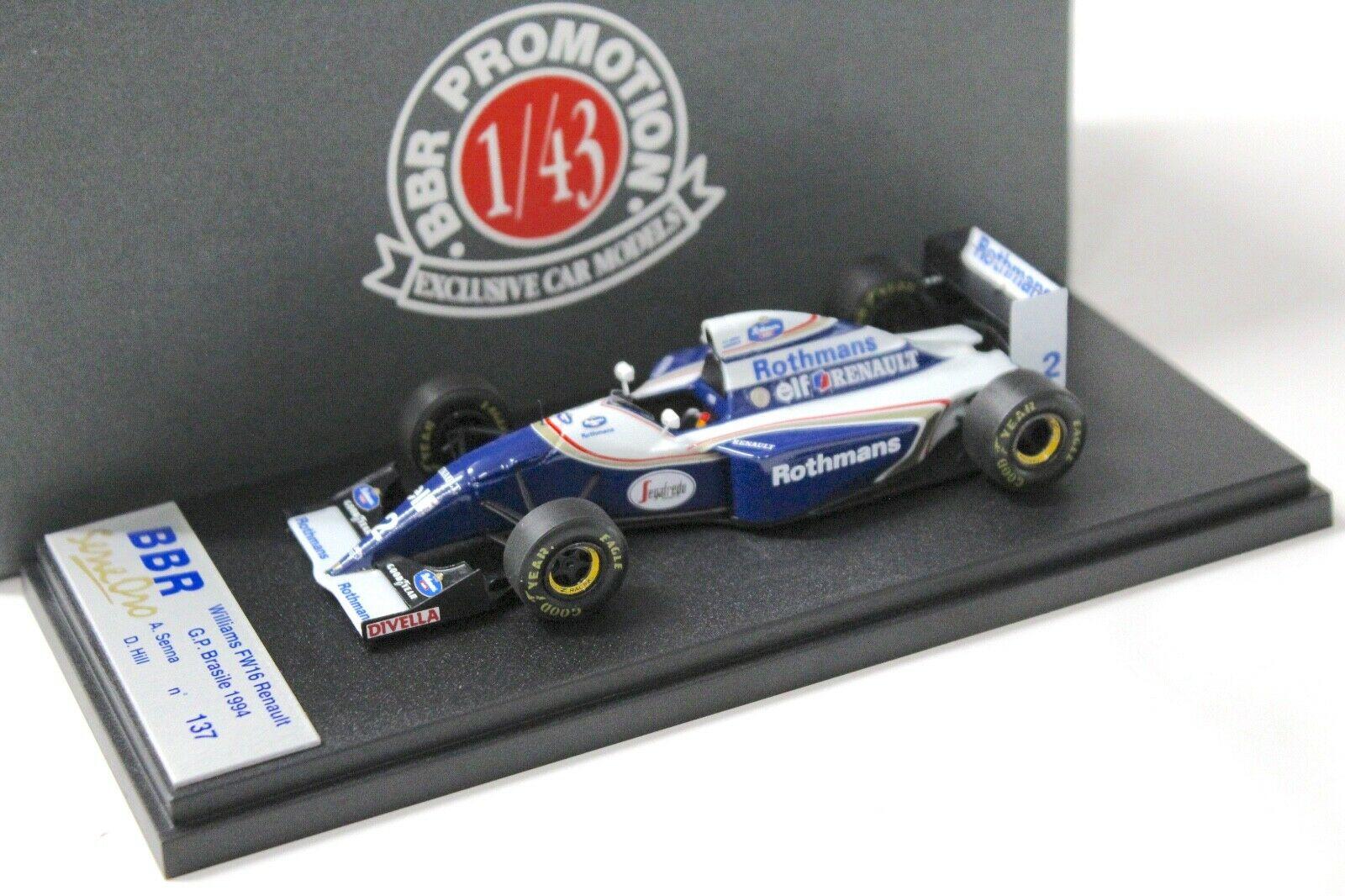 ID 50057 orig.jpg 1:43 BBR () Williams FW16 Renault GP Brazil A.Senna #2