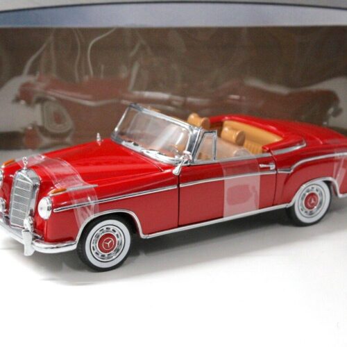 1:18 Sun Star Mercedes 220SE Cabriolet red 1958