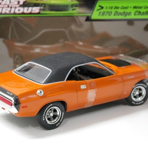 1:18 ERTL Dodge Challenger 1970 Fast & Furious orange