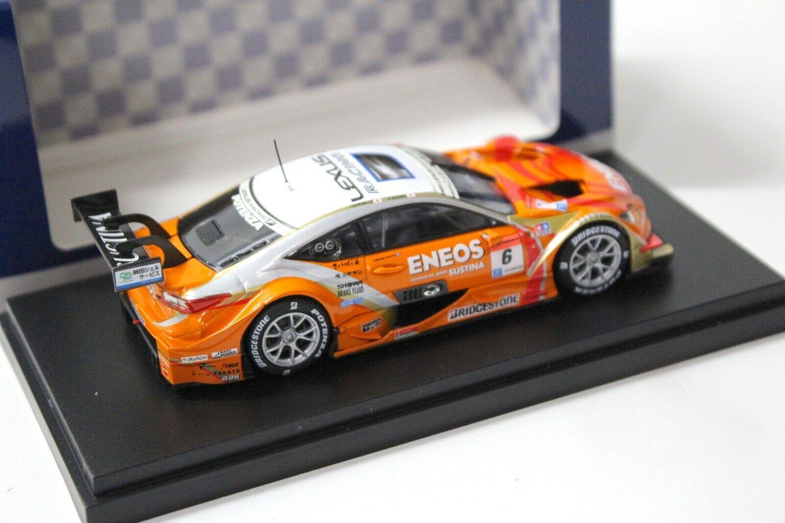 1:43 Ebbro Lexus Eneos Sustina RC F Super GT500 #6 orange