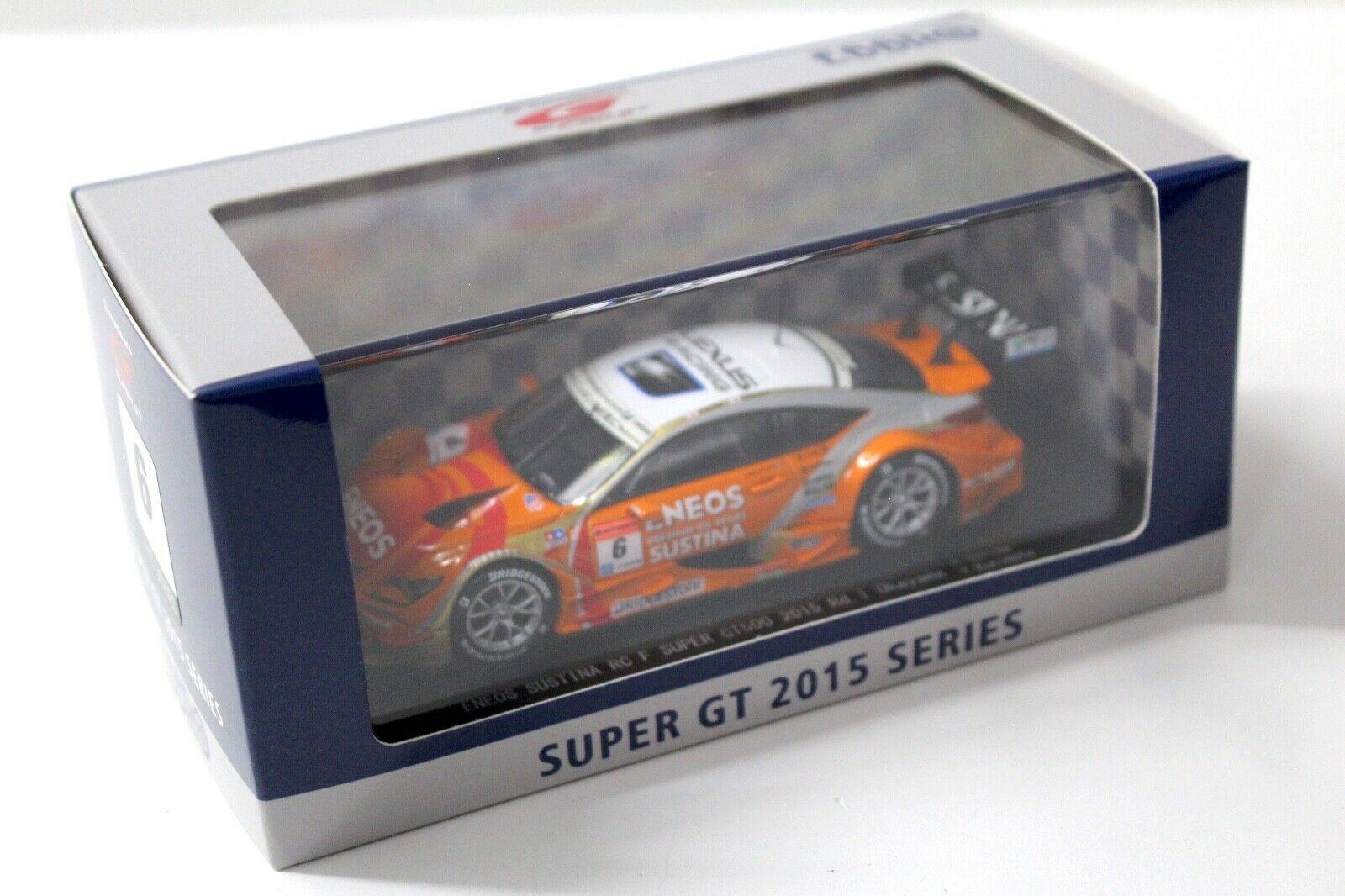 1:43 Ebbro Lexus Eneos Sustina RC F Super GT500 #6 orange