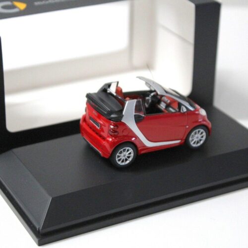 1:43 Minimax Spark Smart Fortwo Cabriolet red DEALER VERSION - Image 2