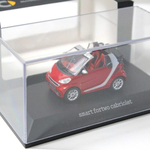1:43 Minimax Spark Smart Fortwo Cabriolet red DEALER VERSION - Image 3