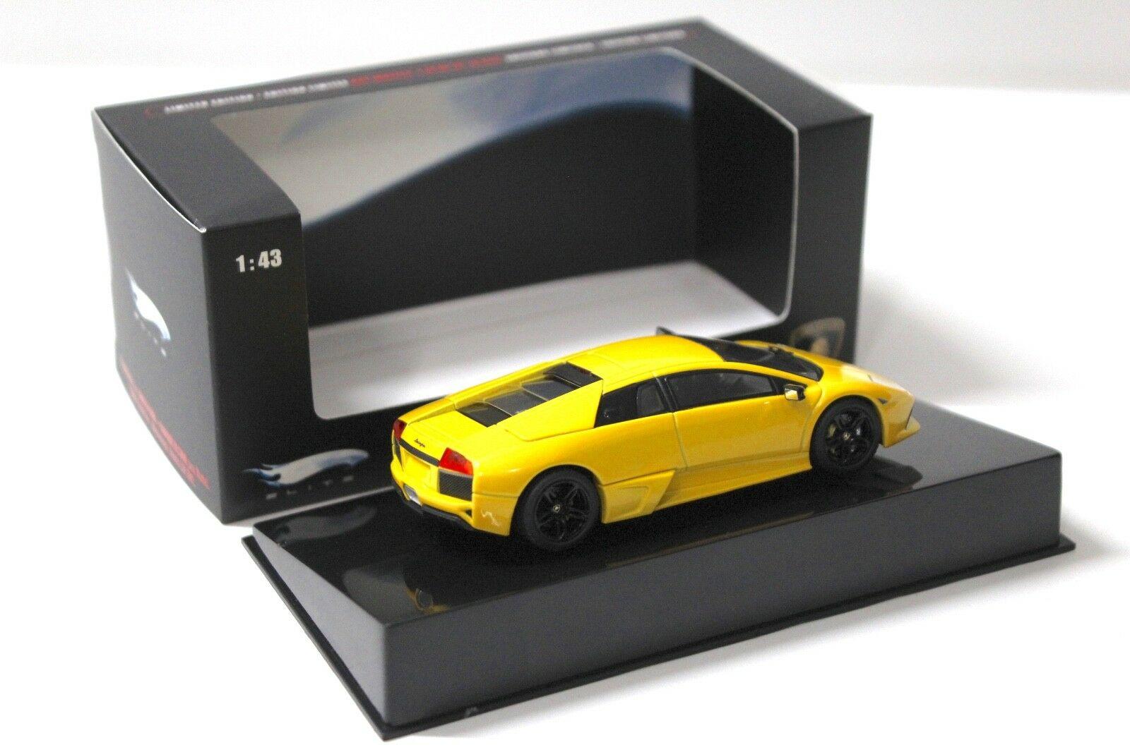 1:43 Hot Wheels Elite Lamborghini Murcielago LP640 yellow