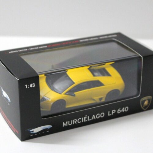 1:43 Hot Wheels Elite Lamborghini Murcielago LP640 yellow