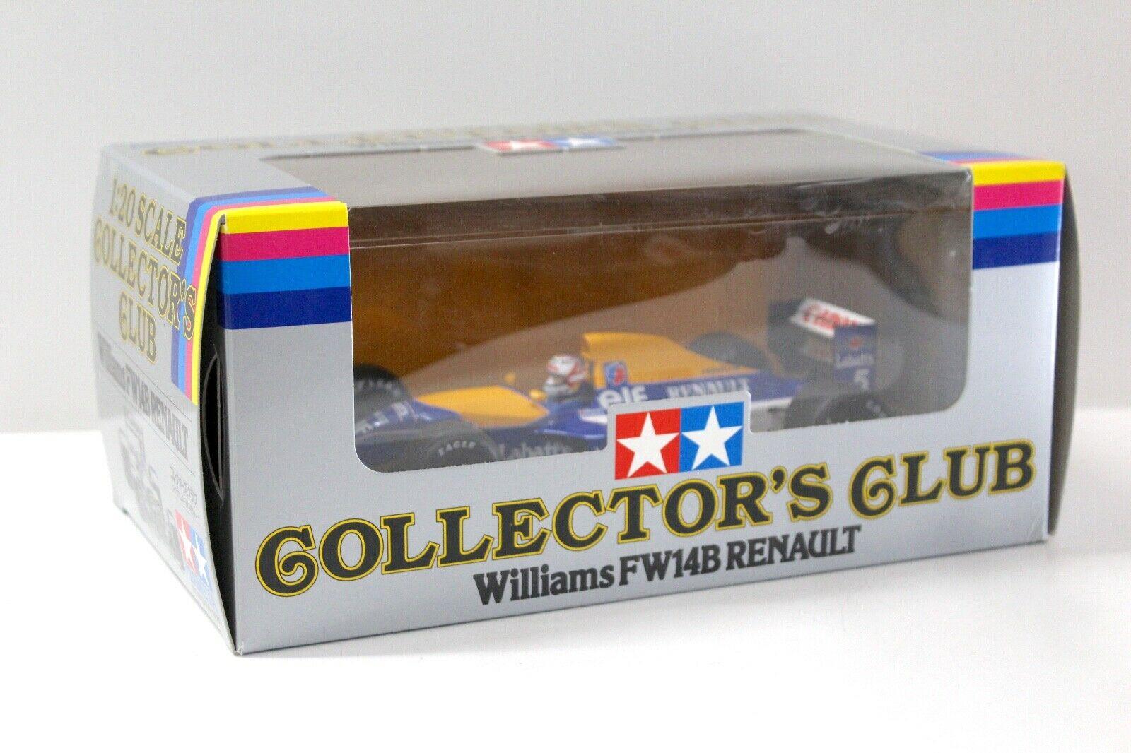 1:20 Tamiya Collectors Club Williams FW14B Renault #5