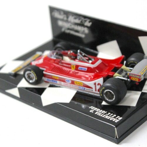 1:43 Minichamps Ferrari 312 T4 G.Villeneuve #12