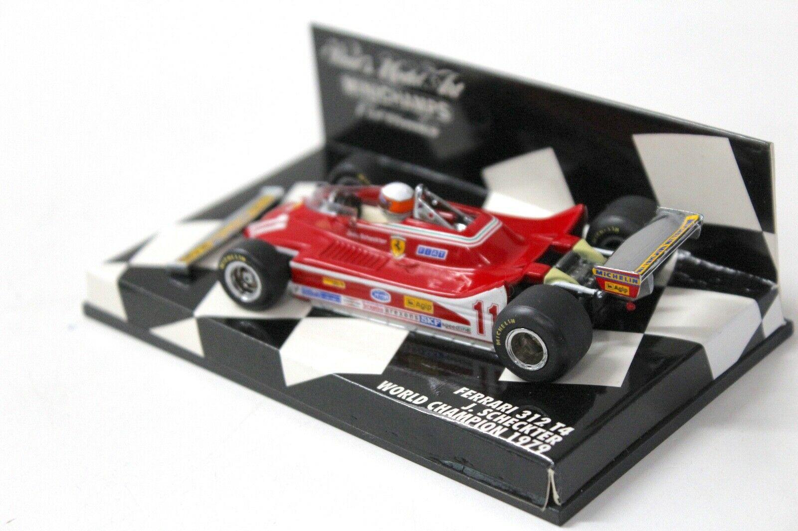 1:43 Minichamps Ferrari 312 T4 J.Scheckter World Champ