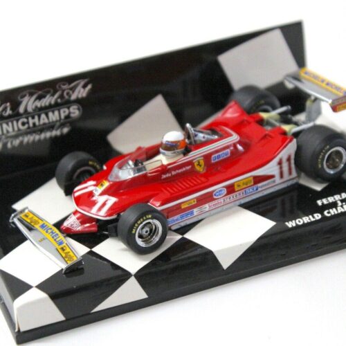 1:43 Minichamps Ferrari 312 T4 J.Scheckter World Champ