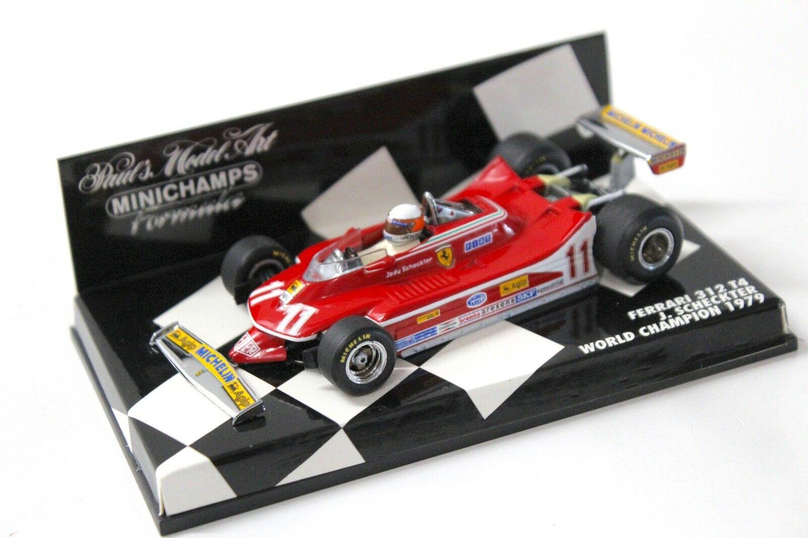 1:43 Minichamps Ferrari 312 T4 J.Scheckter World Champ