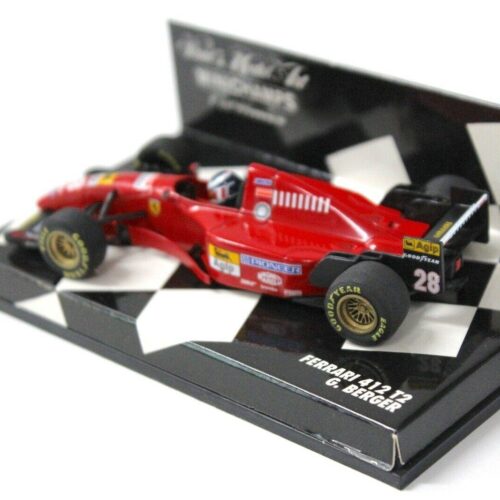 1:43 Minichamps F1 Ferrari 412 T2 G.Berger #28