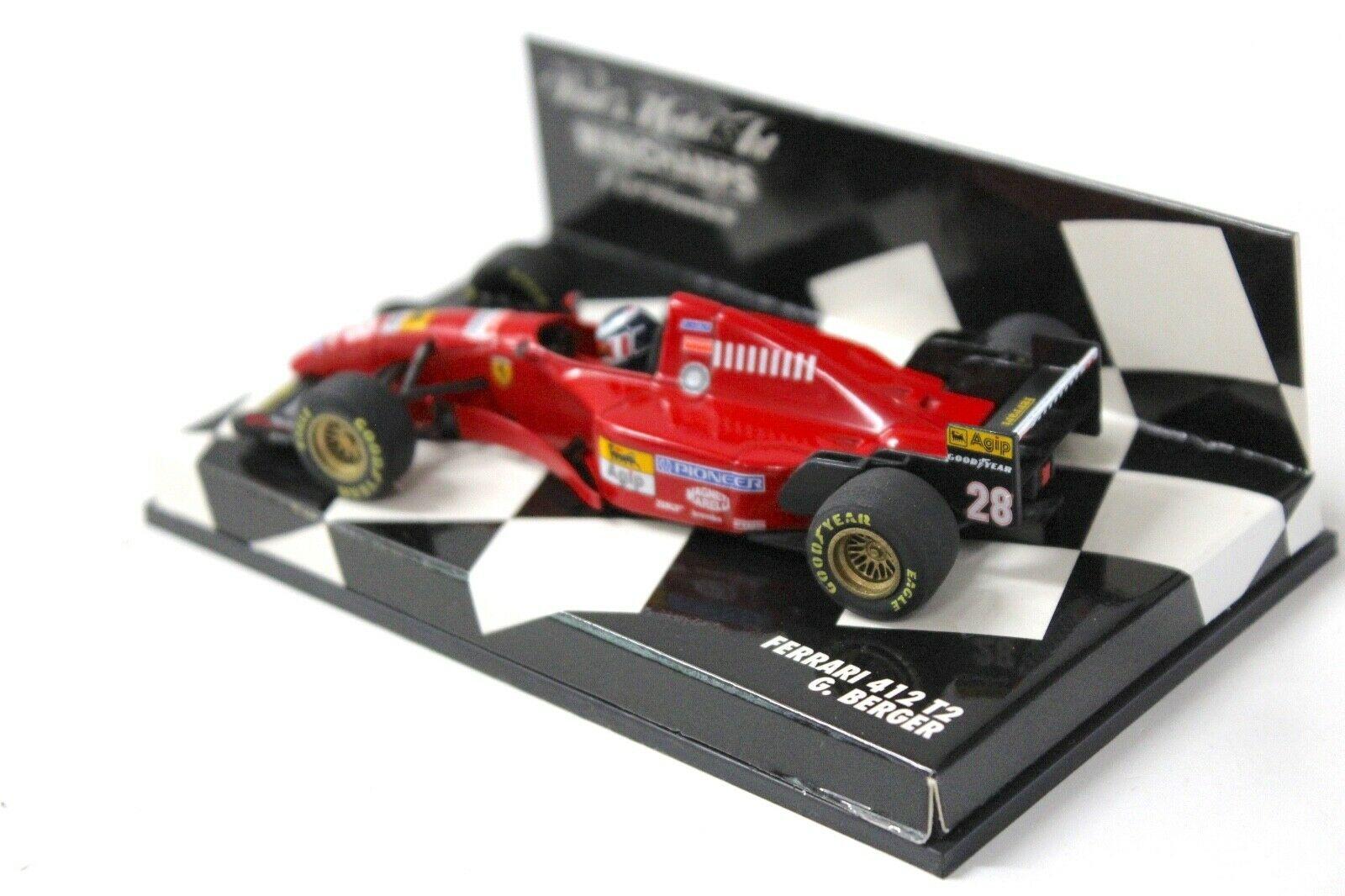 1:43 Minichamps F1 Ferrari 412 T2 G.Berger #28