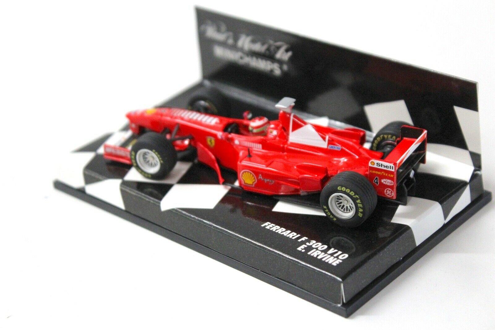 1:43 Minichamps F1 Ferrari F300 V10 E.Irvine #4 1998