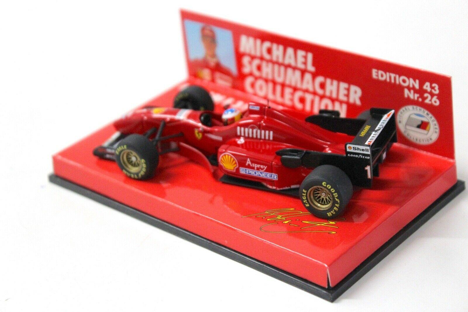 1:43 Minichamps F1 Ferrari F310 M.Schumacher #1