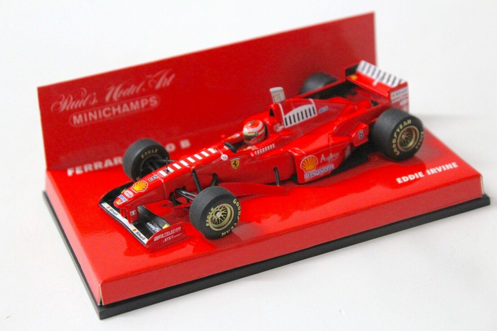 1:43 Minichamps F1 Ferrari F310B E.Irvine #6