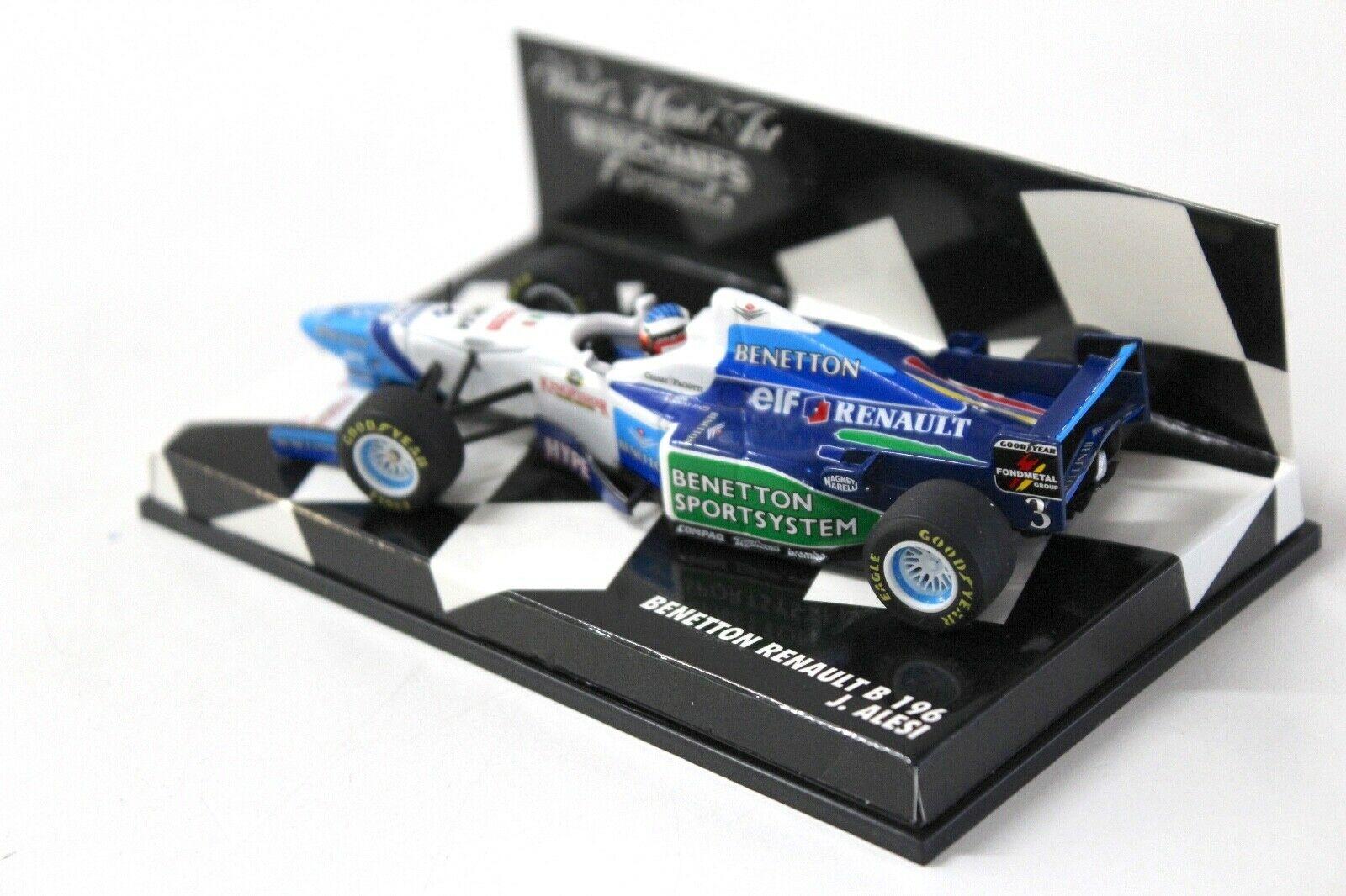 1:43 Minichamps Benetton Renault B196 J.Alesi #3
