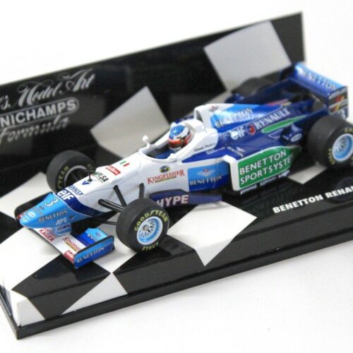 1:43 Minichamps Benetton Renault B196 J.Alesi #3