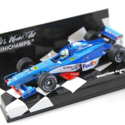 1:43 Minichamps Benetton Playlife B198 G.Fisichella #5