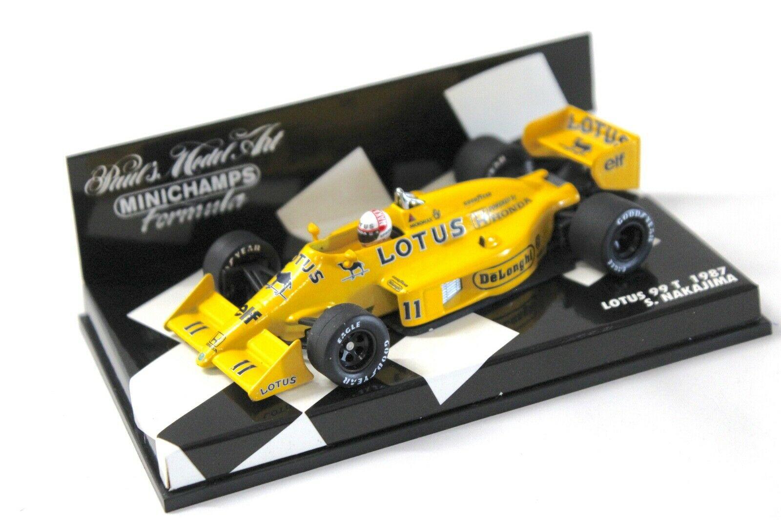 ID 50191 orig.jpg 1:43 Minichamps Lotus 99T 1987 S.Nakajima #11 elf