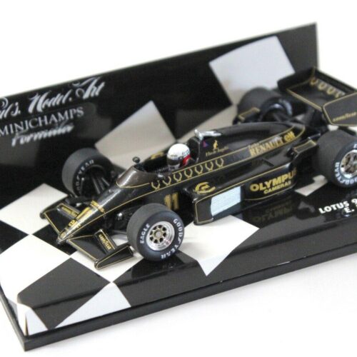 1:43 Minichamps Lotus 97T 1985 E. De Angelis #11